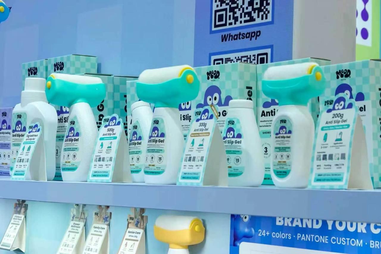 Línea de productos AntiSlip Gel en estantería